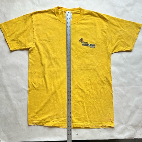 Sam Hornish #4, Indycar souvenir T-shirt, vintage 2000s, used good condition - Picture 9 of 10